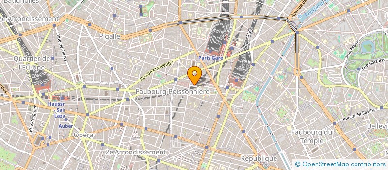 localisation de l'entreprise NEWFIT'  PARIS