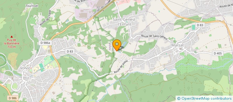 localisation de l'entreprise NEWGER  RIOM