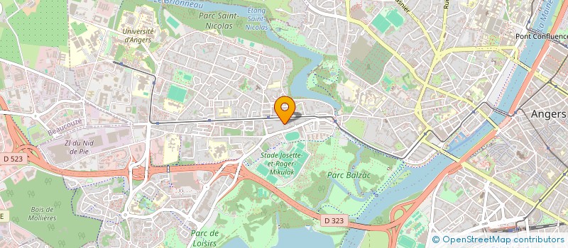 localisation de l'entreprise NEWGLISS  ANGERS