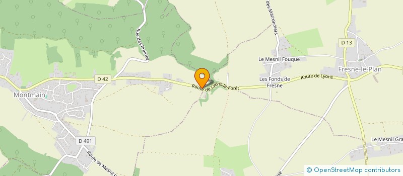 localisation de l'entreprise NEWGUT  MONTMAIN