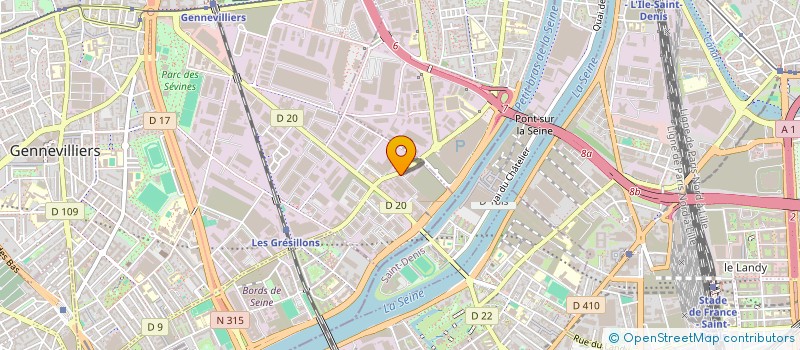 localisation de l'entreprise NEWKO FRANCE  GENNEVILLIERS