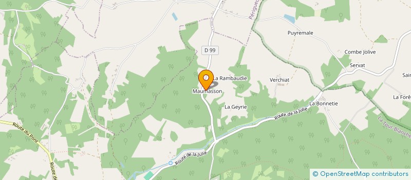 localisation de l'entreprise NEWLANETRADE à NANTEUIL-AURIAC-DE-BOURZAC