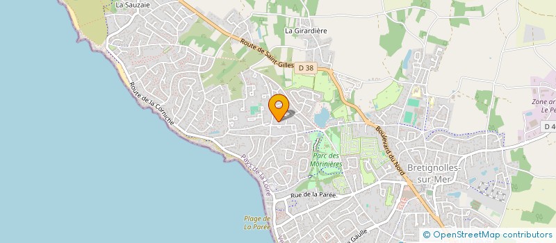 localisation de l'entreprise NEWLEC à BREM-SUR-MER