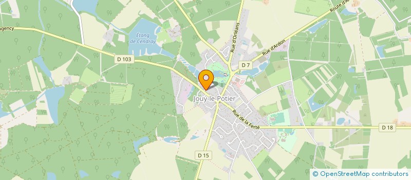 localisation de l'entreprise NEWLIFE à JOUY-LE-POTIER