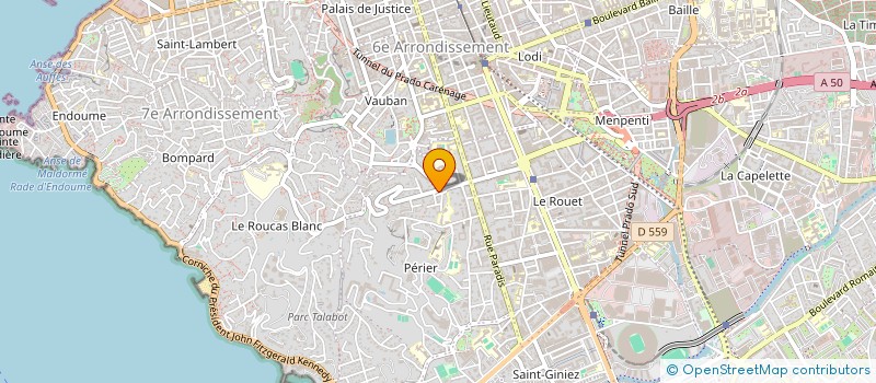 localisation de l'entreprise NEWLIFE à MARSEILLE