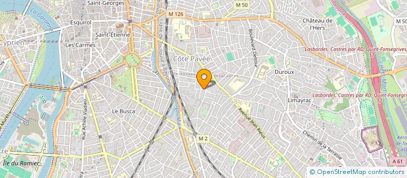 localisation de l'entreprise NEWLIFE  TOULOUSE