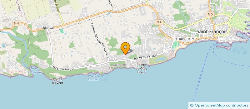 localisation de l'entreprise NEWLIFE  SAINT-FRANCOIS