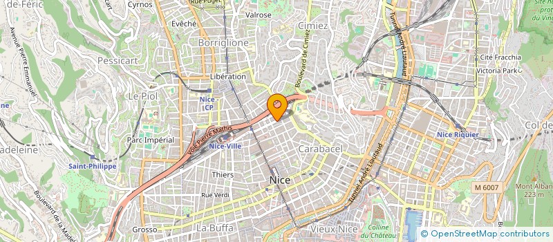 localisation de l'entreprise NEWLIFE CAPRIANGIL à NICE