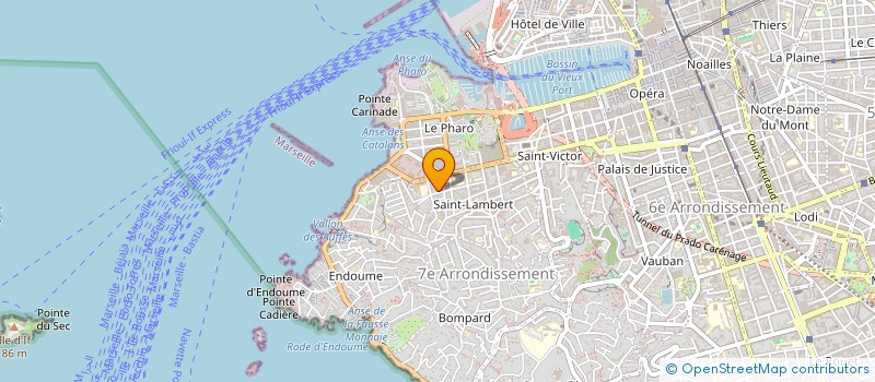 localisation de l'entreprise NEWLOOK FITNESS à MARSEILLE