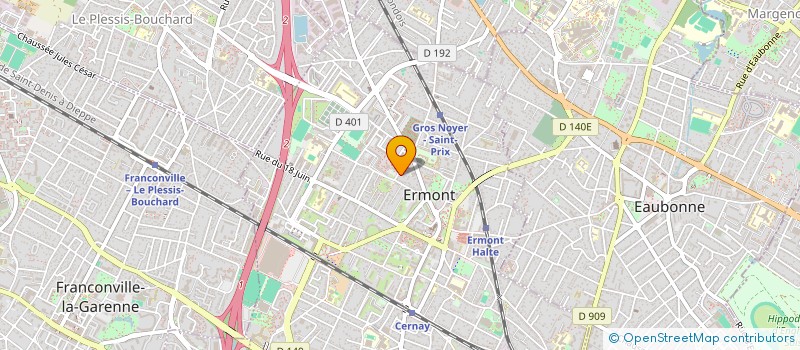 localisation de l'entreprise NEWMAN DRIVE  ERMONT