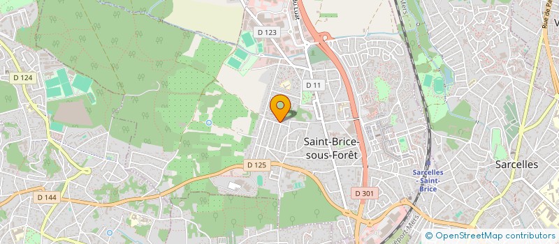 localisation de l'entreprise NEWMAN HOLDING  SAINT-BRICE-SOUS-FORET