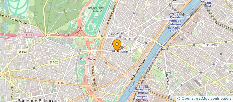 localisation de l'entreprise NEWMAS à PARIS