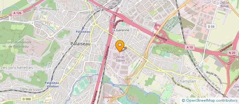 localisation de l'entreprise NEWMATEX à PALAISEAU