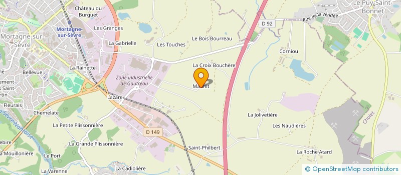 localisation de l'entreprise NEWMECA  MORTAGNE-SUR-SEVRE