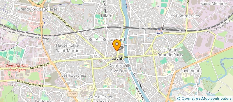 localisation de l'entreprise NEWMOOVE à LAVAL