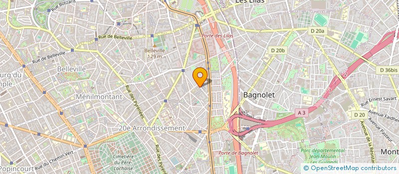 localisation de l'entreprise NEWPANTHEON à NOISY-LE-SEC