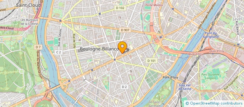 localisation de l'entreprise NEWPERS à BOULOGNE-BILLANCOURT