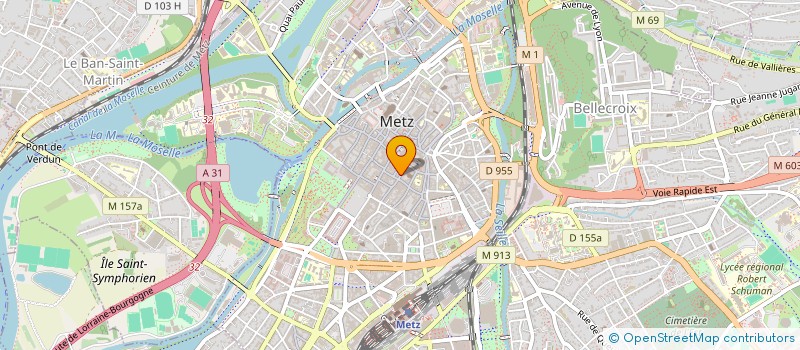 localisation de l'entreprise NEWPORT à METZ