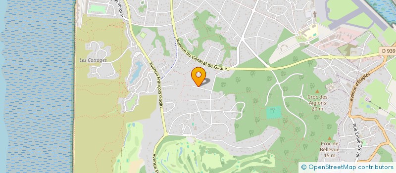 localisation de l'entreprise NEWPORT à LE TOUQUET PARIS PLAGE