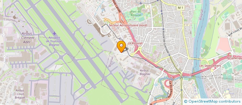 localisation de l'entreprise NEWREST FRANCE à BLAGNAC