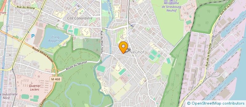 localisation de l'entreprise NEWRONI à STRASBOURG