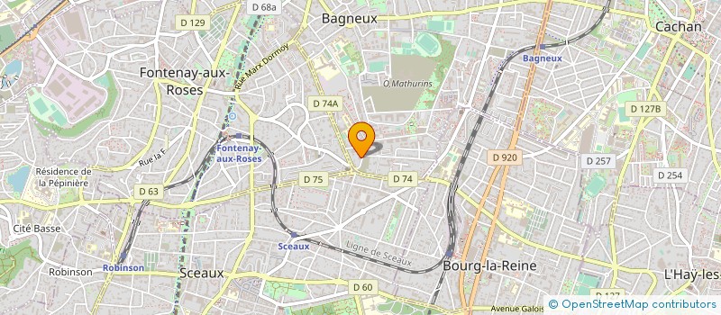 localisation de l'entreprise NEWROPEANS à BAGNEUX