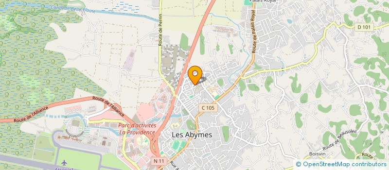 localisation de l'entreprise NEWS  LES ABYMES