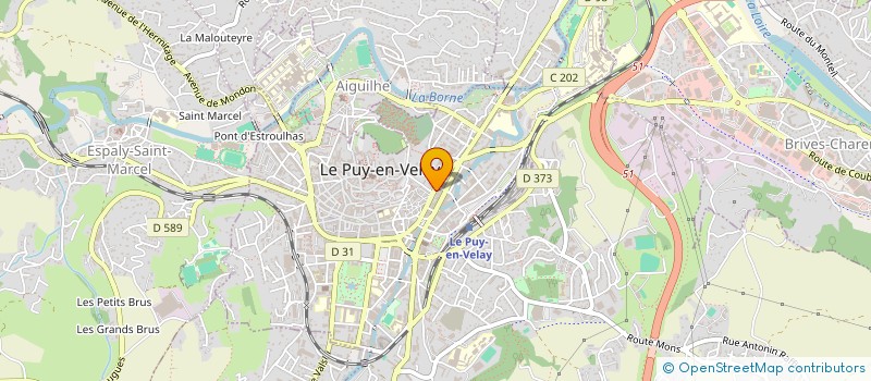 localisation de l'entreprise NEWS BARBER  LE PUY-EN-VELAY