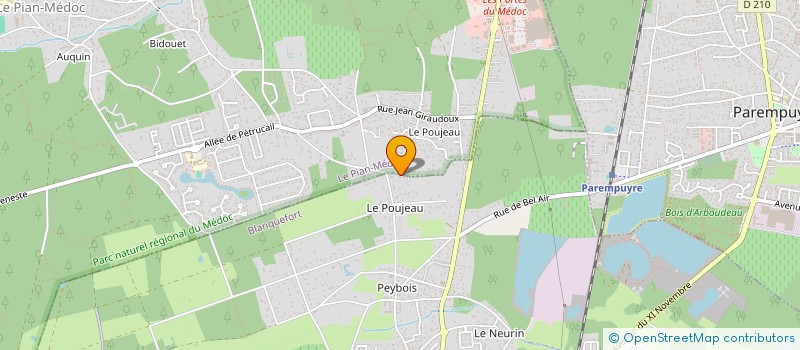 localisation de l'entreprise NEWS CARRELAGE à BLANQUEFORT