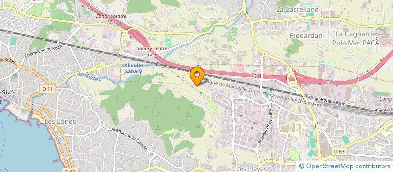 localisation de l'entreprise NEWS CARS EVOLUTION  SIX-FOURS-LES-PLAGES