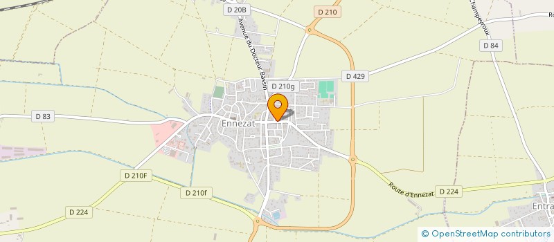 localisation de l'entreprise NEWS DIFFUSION  ENNEZAT