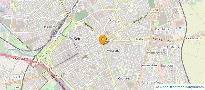 localisation de l'entreprise NEWS DIFFUSION FRANCE à REIMS