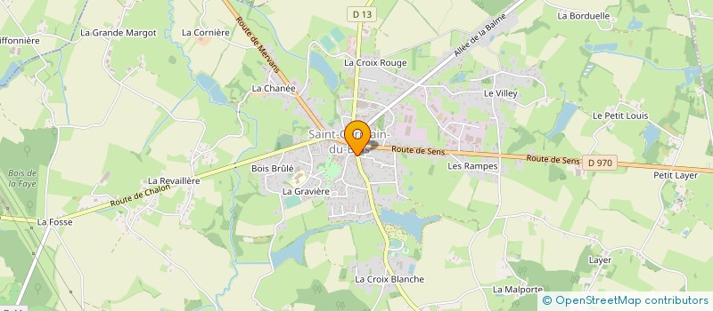 localisation de l'entreprise NEWS FACADES SARL à SIMARD