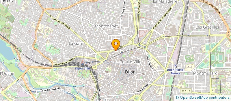 localisation de l'entreprise NEWS-MAG, REPORTERS ASSOCIES à DIJON