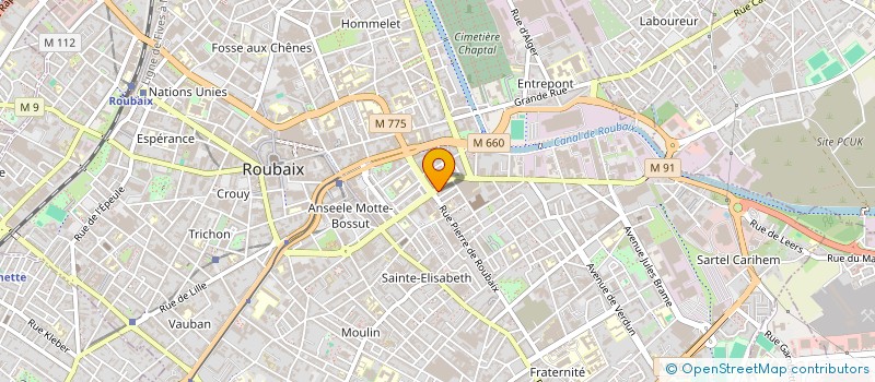 localisation de l'entreprise NEWS TIMES à ROUBAIX