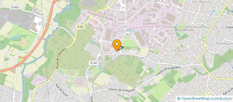 localisation de l'entreprise NEWS VISION à PLAISANCE-DU-TOUCH