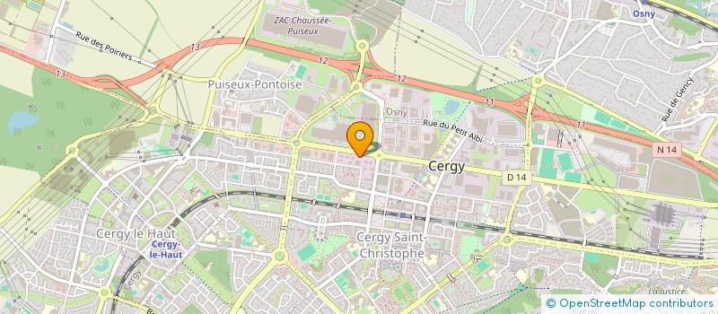 localisation de l'entreprise NEWSANIT à CERGY