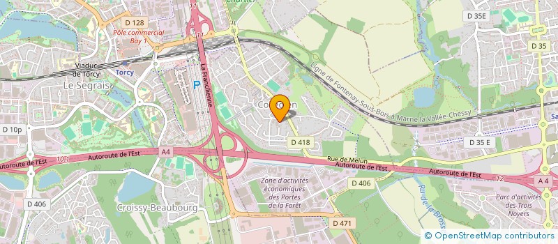 localisation de l'entreprise NEWSCA  COLLEGIEN