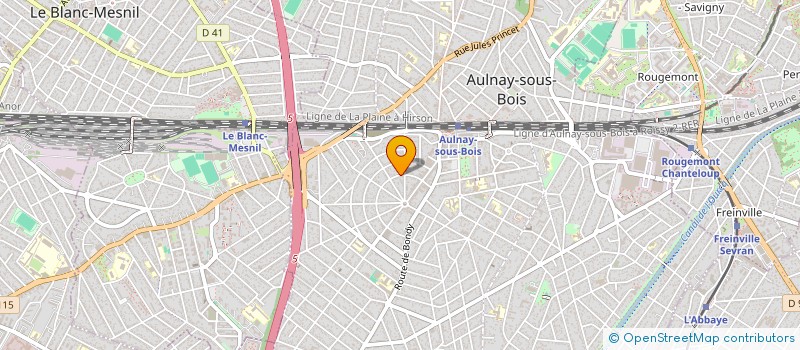 localisation de l'entreprise NEWSDISTRIB à AULNAY-SOUS-BOIS