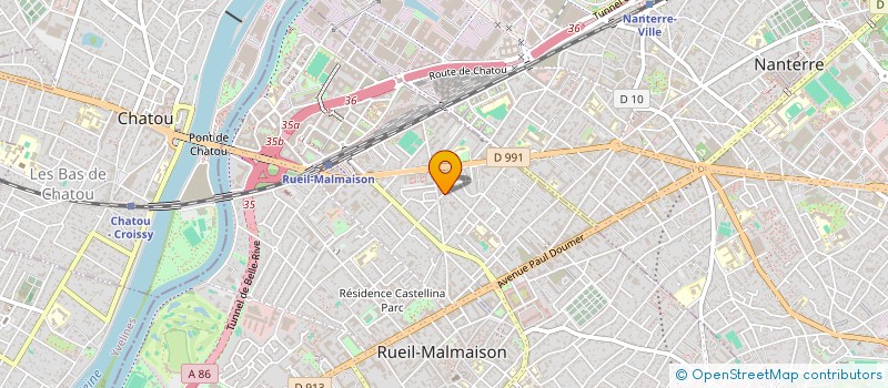 localisation de l'entreprise NEWSINFO à RUEIL-MALMAISON