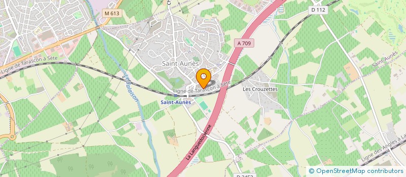 localisation de l'entreprise NEWSTAFF à SAINT-AUNES