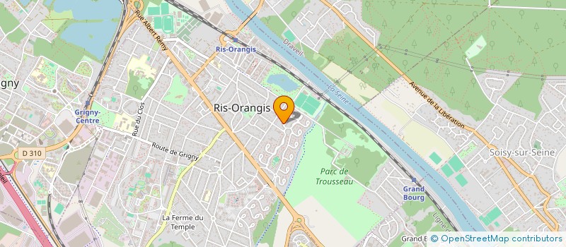 localisation de l'entreprise NEWSTART 7 à RIS-ORANGIS