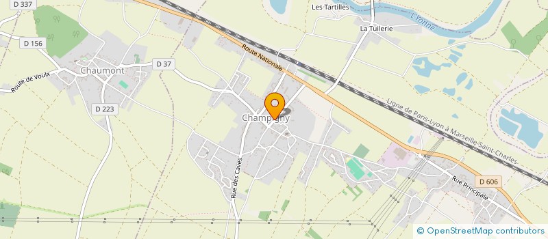 localisation de l'entreprise NEWSTIVI8977  CHAMPIGNY