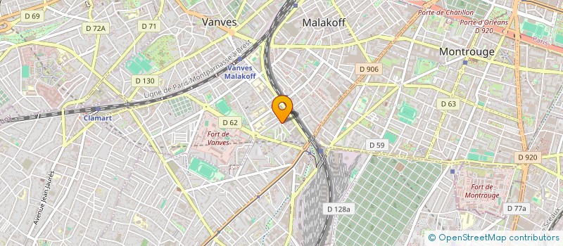 localisation de l'entreprise NEWSWARE  MALAKOFF