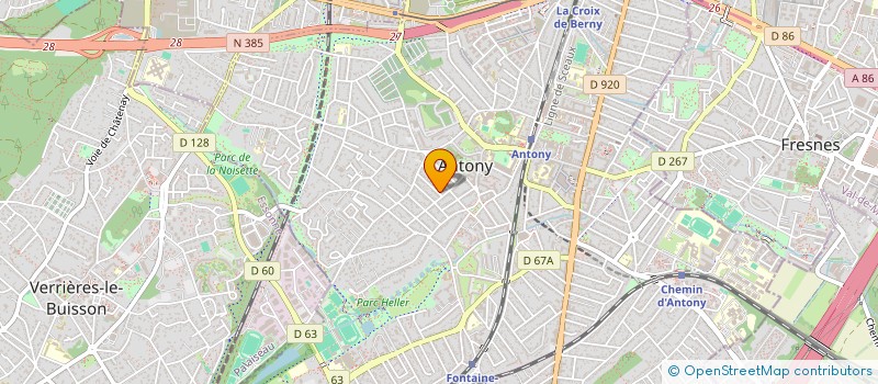 localisation de l'entreprise NEWTECH ADVISORY à ANTONY