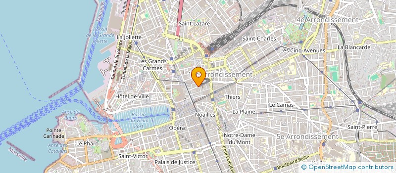 localisation de l'entreprise NEWTEX à MARSEILLE