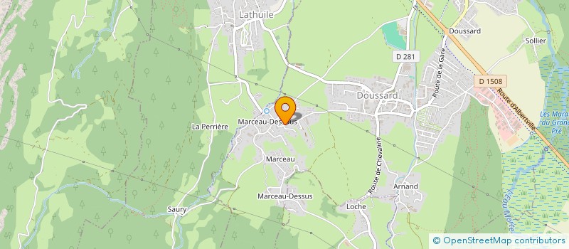 localisation de l'entreprise NEWTHOR à DOUSSARD