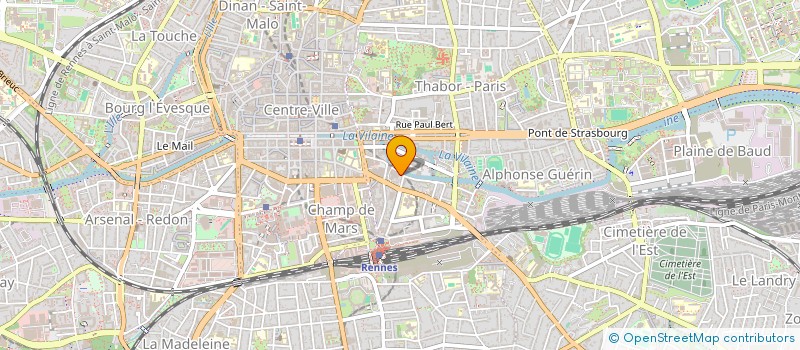 localisation de l'entreprise NEWTIM  RENNES