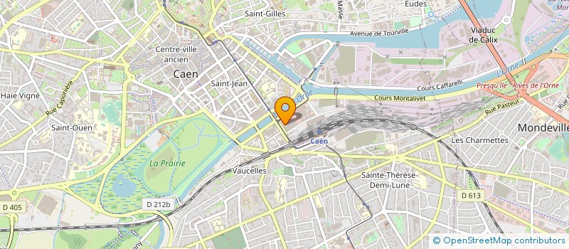 localisation de l'entreprise NEWTON à CAEN