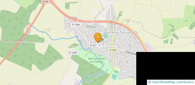 localisation de l'entreprise NEWTON  FONTENAY-TRESIGNY